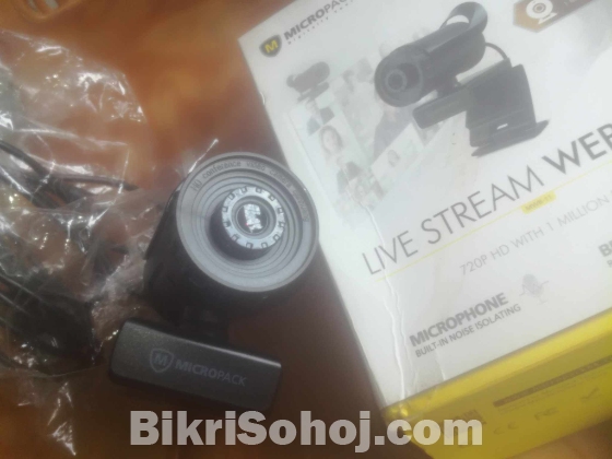 Micropack MWB-11 720P 1MP Live Stream Webcam